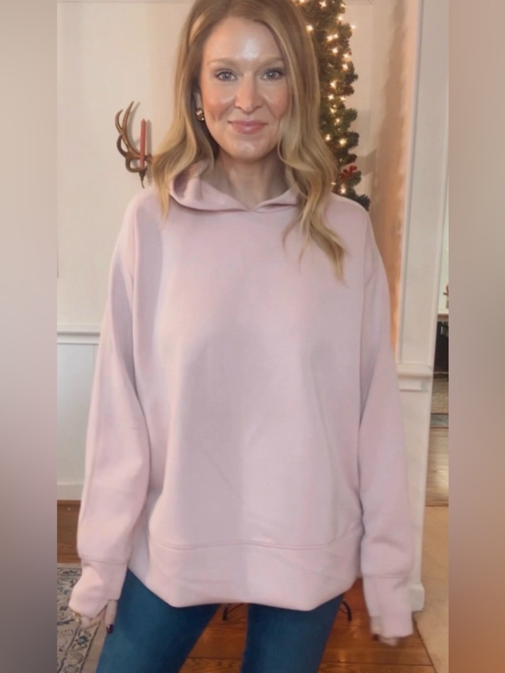 Target Women's Hooded Sleek Airy Pullover